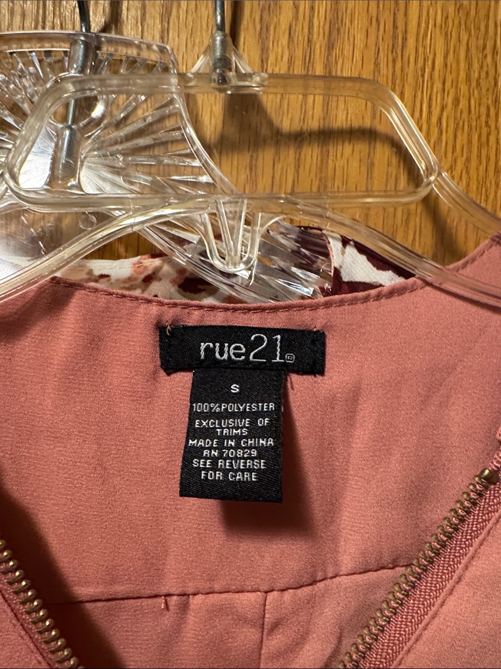 LOFT Pink Floral Mixed-Print Blouse - Picture 6 of 9